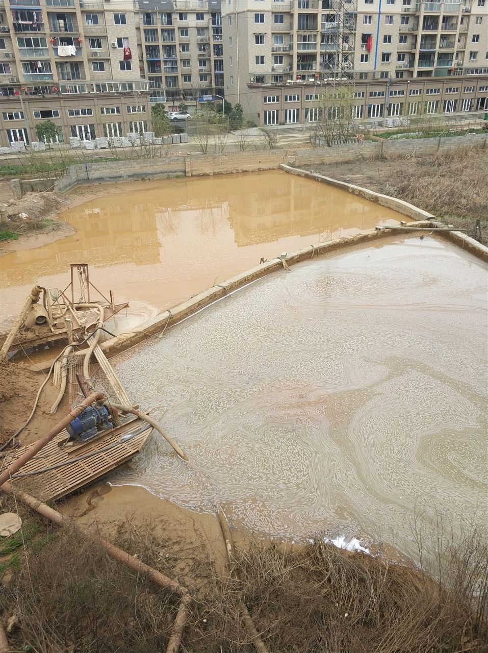 瓯海沉淀池淤泥清理-厂区废水池淤泥清淤