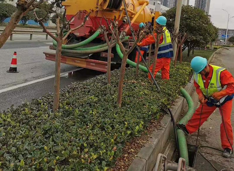 瓯海市政管道清淤